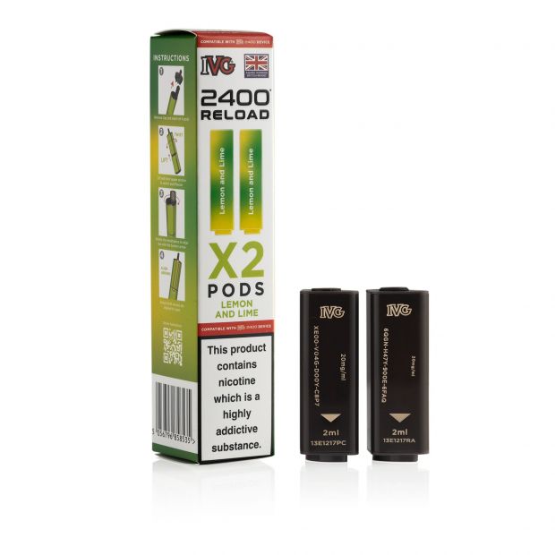 IVG-2400-Reload-X2-Lemon and Lime